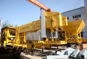 Мобильный асфальтовый завод CLY-1000