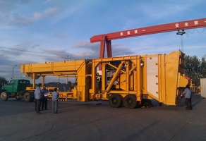 Мобильный асфальтовый завод CLY-1000